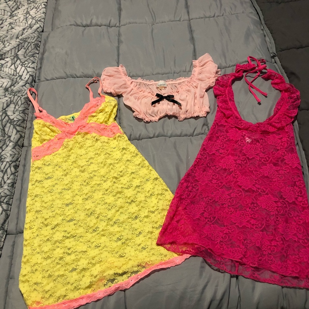 3 sexy lingerie pieces for only $15!